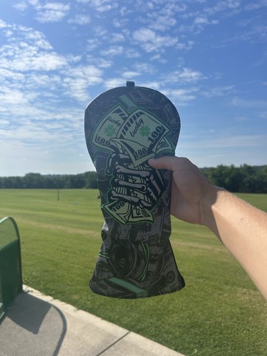 Cash money driver - money, headcover